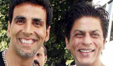 Hema ignores Akshay for SRK!